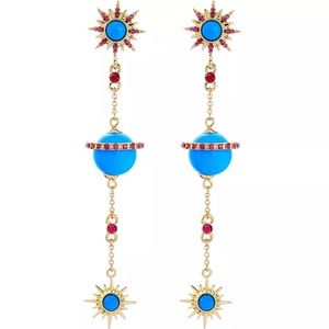 Very rare Jupiter 🌞 moon dangle earrings